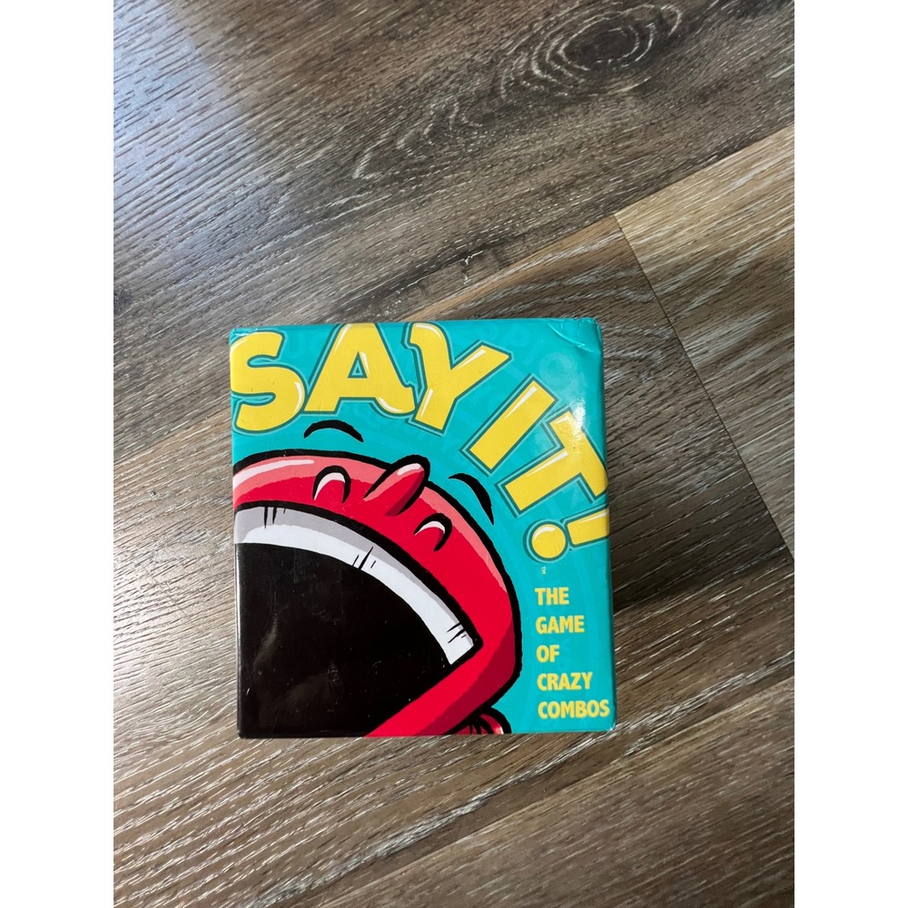 Gamewright Say It! Card Game Unisex OS Multi Color Crazy Combos Party Game